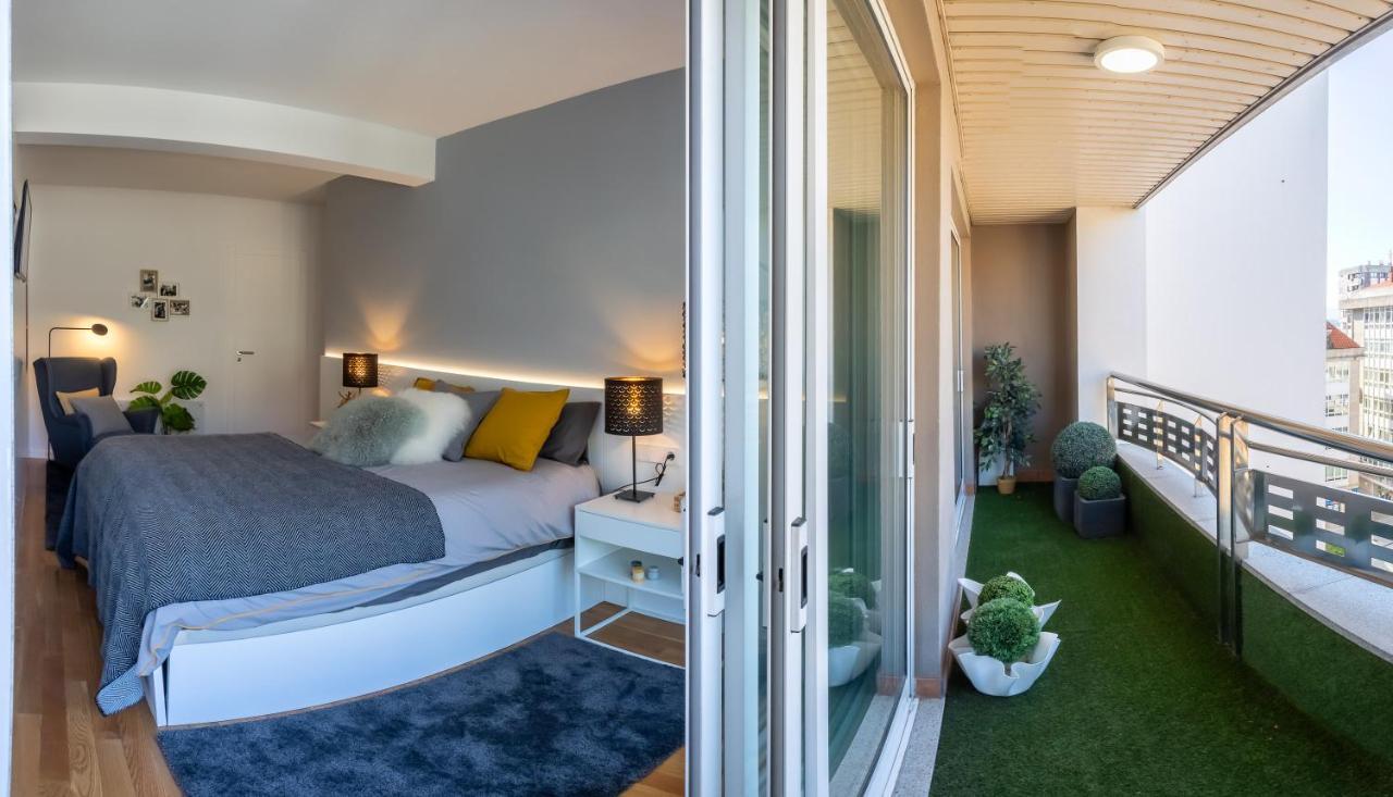 Impresionante Apartamento En Plaza De Galicia 빌라가르시아 데 아로우사 외부 사진